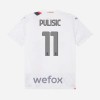 Oficiální Fotbalový Dres AC Milán Pulisic 11 Hostující 2023-24 pro Děti